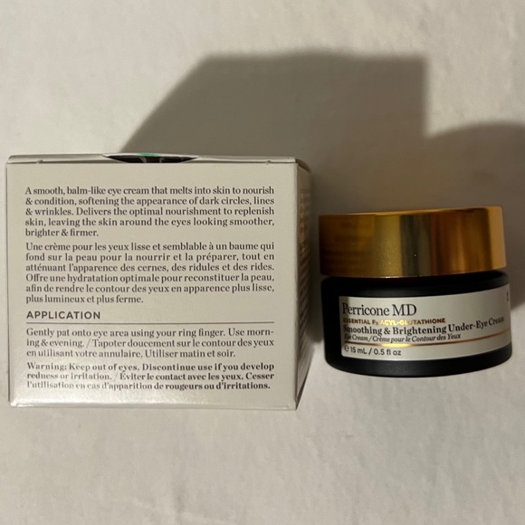 ✨NIB✨PERRICONE MD Essential Fx Acyl-Glutathione Smoothing&Brightening Eye Cream - Picture 7 of 9
